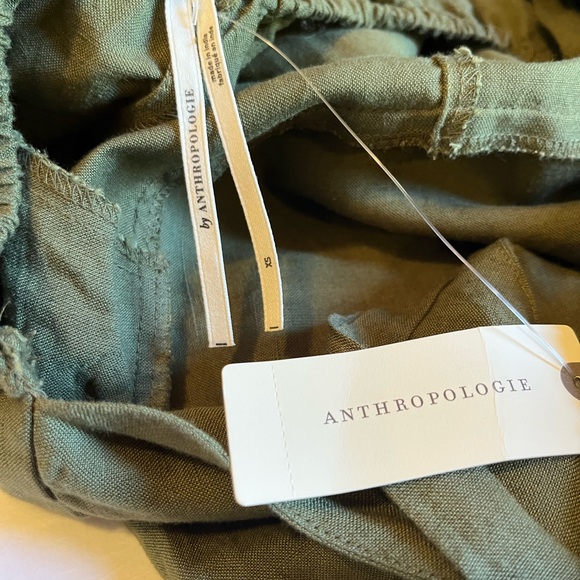 NWT Anthropologie size XS green jumpsuit - Picture 7 of 11
